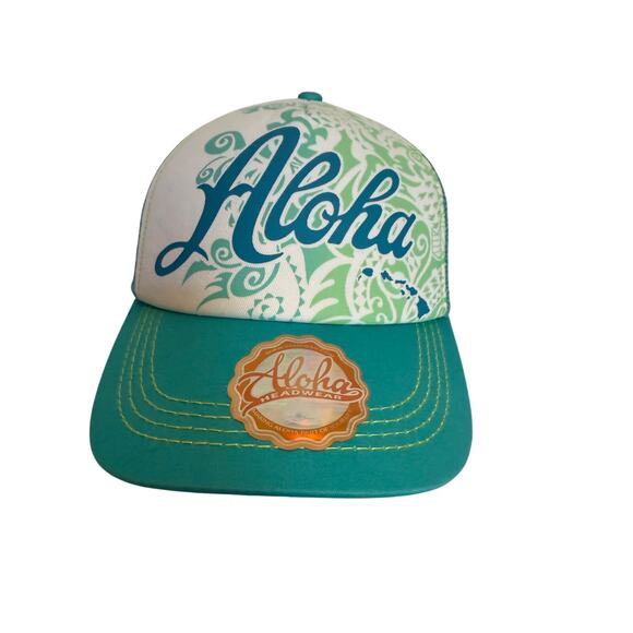 Aloha Headwear NWT Adjustable Snap Back Hat Aloha Hawaii Beach Packable Travel - Picture 3 of 9